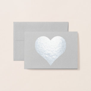 Dorée HAMbWG - Carte à huile d'argent - Coeur