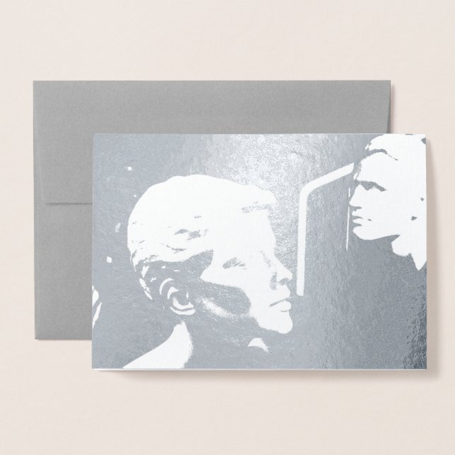 Dorée HAMbWG - Carte à huile d'argent - Mode (Devant avec enveloppe)