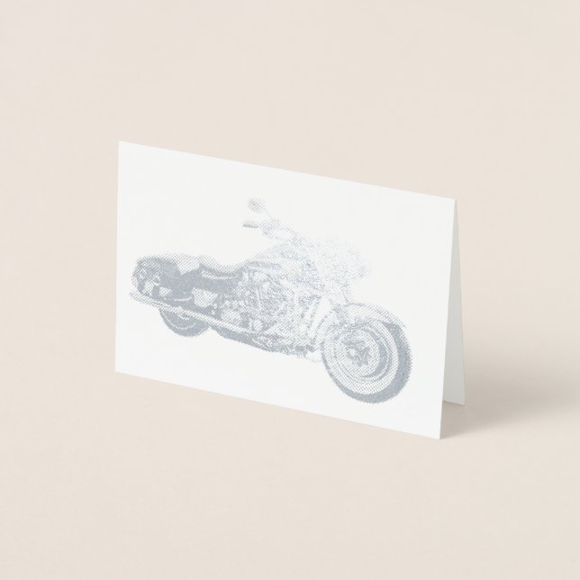 Dorée HAMbWG - Carte à huile d'argent - Moto (Devant)