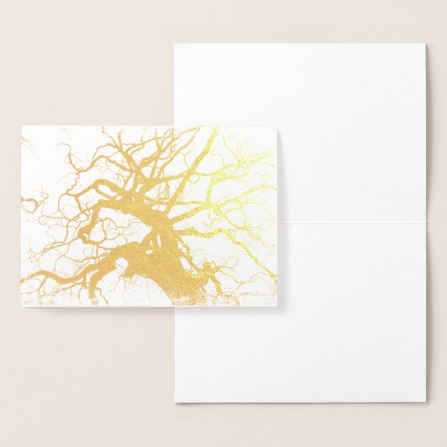 Dorée HAMbWG - Carte Gold Foil - Blanc à l'intérieur (Affichage)