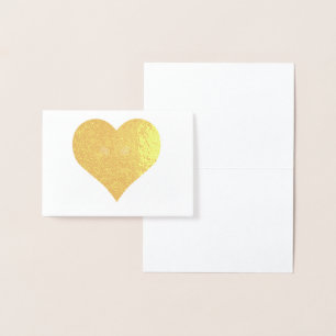 Dorée HAMbWG - Carte Gold Foil - Coeur