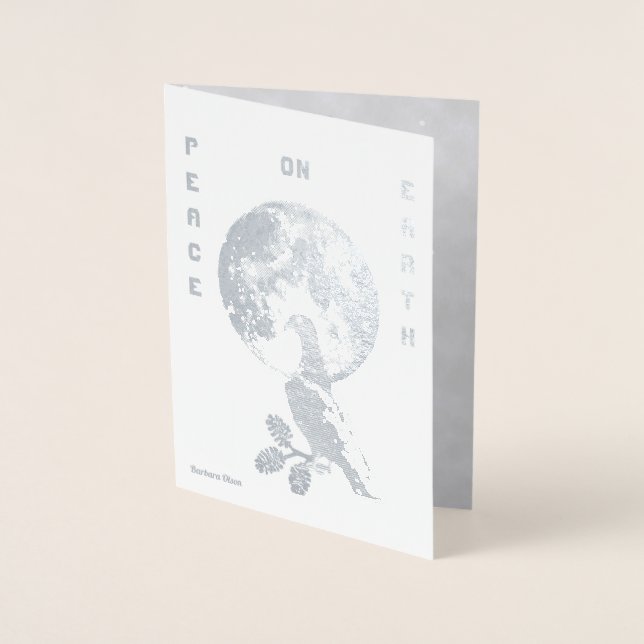 Dorée Paix sur Terre : Carte Dove (Devant)