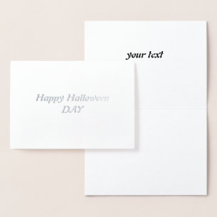 Dorée SIMPLE SIMPLE TEXTE MINIMAL CARTE de jour de naiss