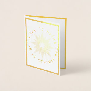 Dorée Tidings de grande joie Carte
