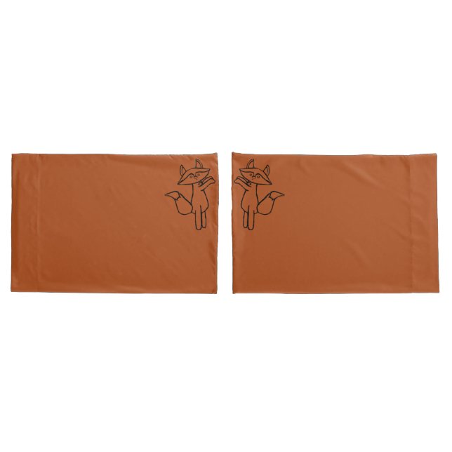D'oreillers Fig le Ren housse de coussin délimitée (Dos-Set)