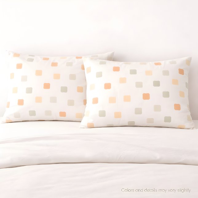 D'oreillers Housse de coussin à motif grille Soft Boho (Créateur téléchargé)