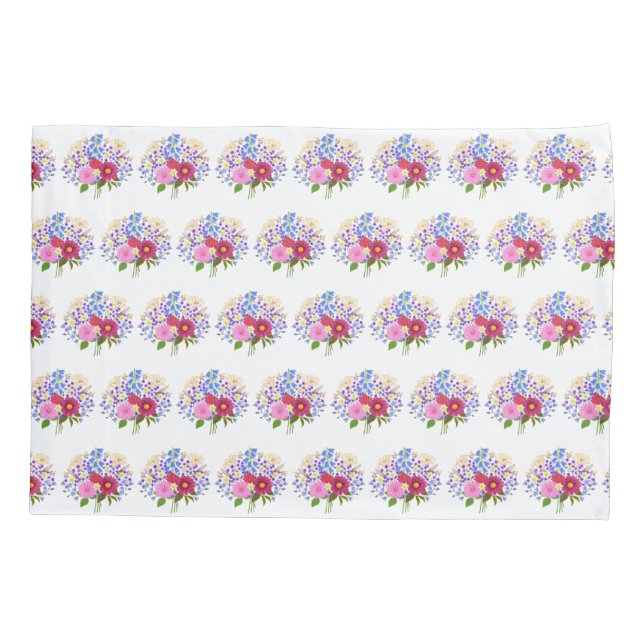 D'oreillers Housse de coussin Blumenstrauss (Dos)