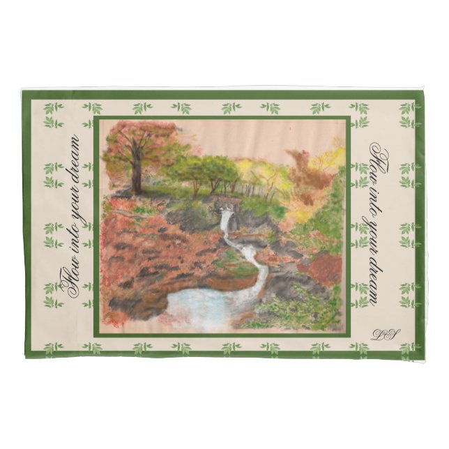 D'oreillers Housse de coussin  couler dans votre rêve (devant)