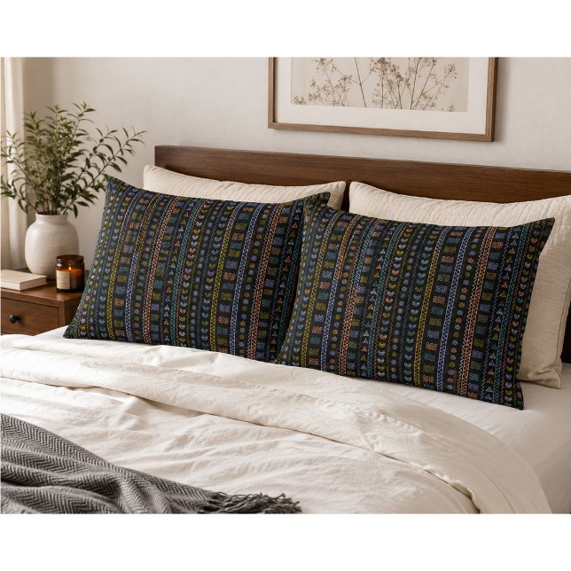 D'oreillers Housse de Coussin d'Art Populaire Scandinave (Créateur téléchargé)