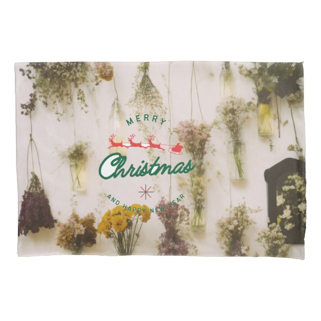 D'oreillers Housse de Coussin Joyeux Noël (devant)