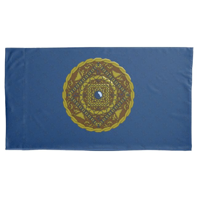 D'oreillers Housse de coussin Mandala Capricorne (devant)