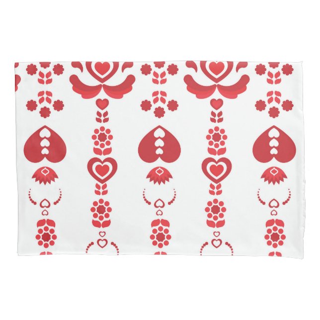 D'oreillers Housse de coussin motif Noël scandinave (devant)