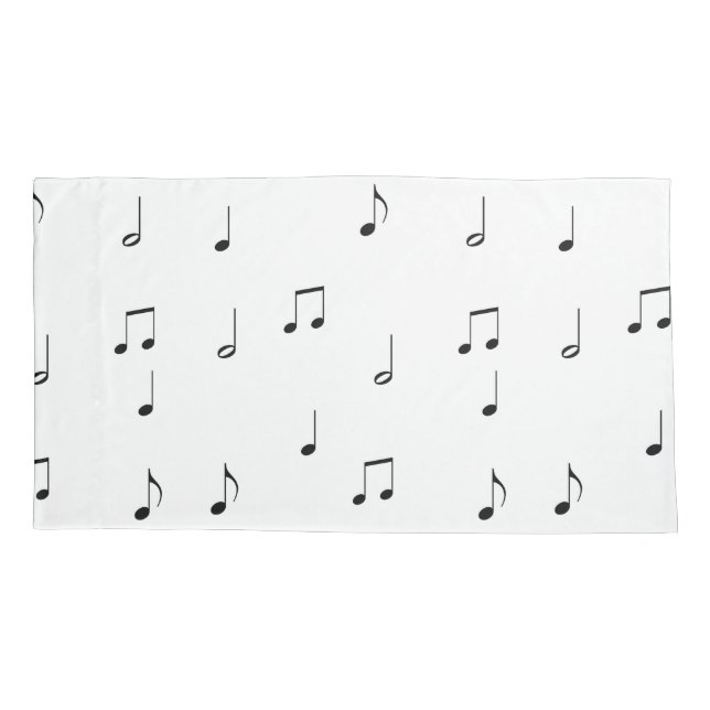D'oreillers Housse de coussin Notes de musique (Dos)