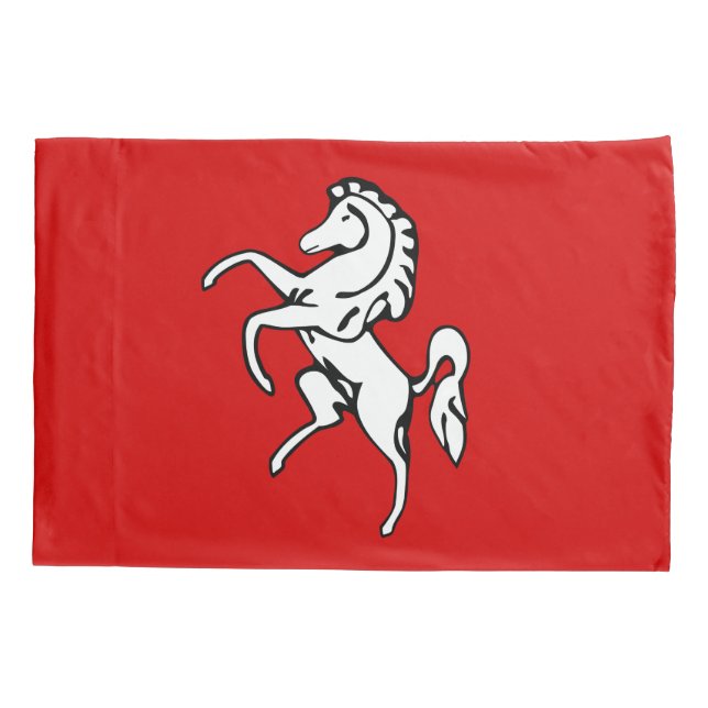D'oreillers Housse de coussin simple avec drapeau du Kent, Ang (Dos)