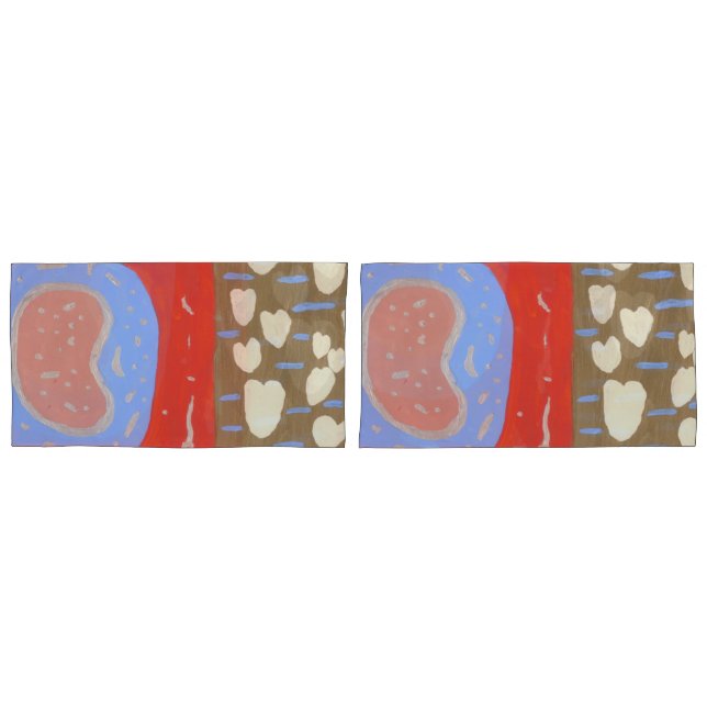 D'oreillers Parure de housse de couette Love Isle (devant-Set)