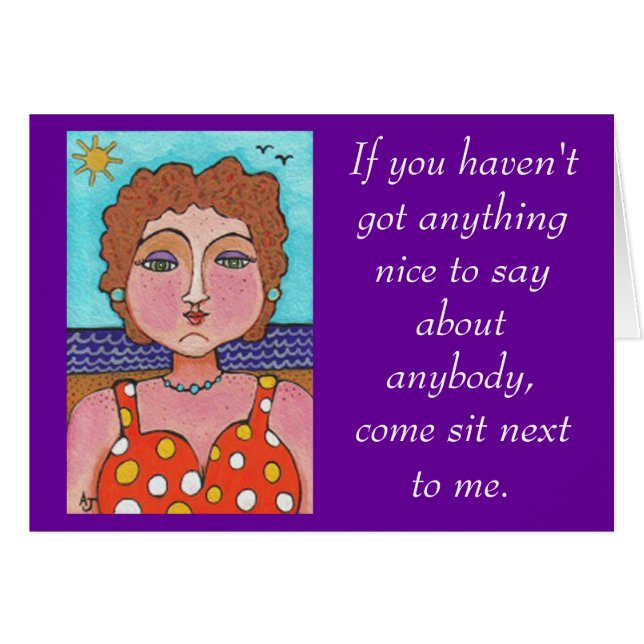 DORIS - Si vous n'avez rien gentil… - carte (Devant horizontal)