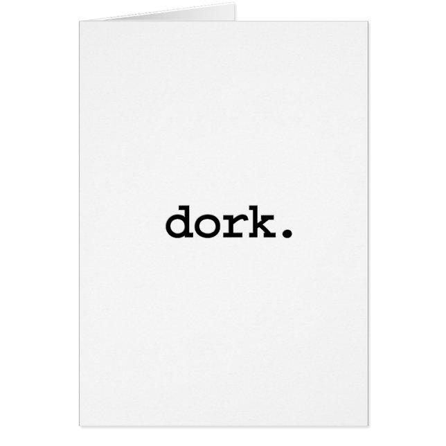 dork. (Devant)