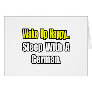 Dormez avec un Allemand