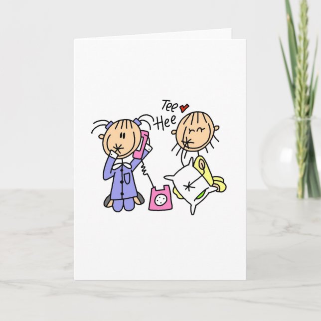 Dormez Sur Les Filles Sur La Carte Téléphonique (Devant)