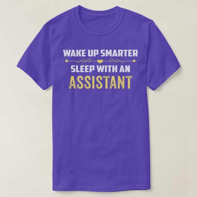 Dormir drôle avec Assistant Classic TShirt (Design devant)