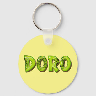 Doro Nom Porte-clés Design Kiwi