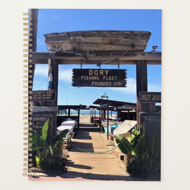 Dory Fishing Fleet, Newport Beach, Californie (Devant)