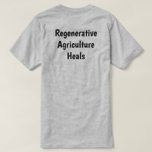 Dos de gris T-shirt adulte de Regenerative Ag