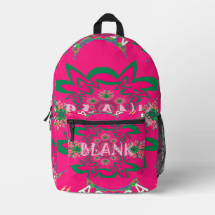 Dos Imprimé Bébé mignon rose Floral Imprimer Coupe Sac à coudr