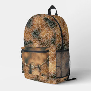 Dos Imprimé Caramel et Chocolat Sac à coudre à impression Brow