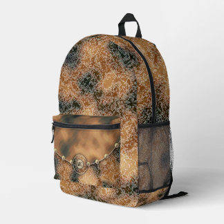 Dos Imprimé Caramel et Chocolat Sac à coudre à impression Brow