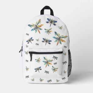 Dos Imprimé Dragonlies Imprimer Couper Sac À Coudre