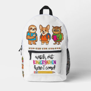 Dos Imprimé Épouses de retour à l'école Sac fourre-tout animal