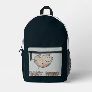 Dos Imprimé Happy Potato Print Cut Sac à coudre