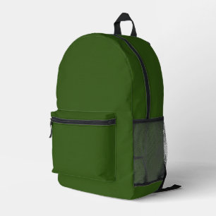 Dos Imprimé Imprimer Couper Chasseur de sac à coudre vert
