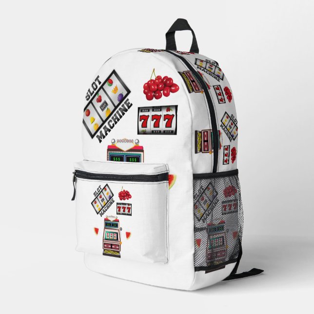 Dos Imprimé Imprimer Couper le sac à coudre Casino (Coin arrière droit)