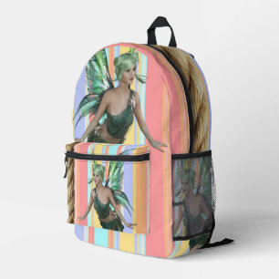 Dos Imprimé Imprimer Couper Le Sac À Coudre Fée Florale