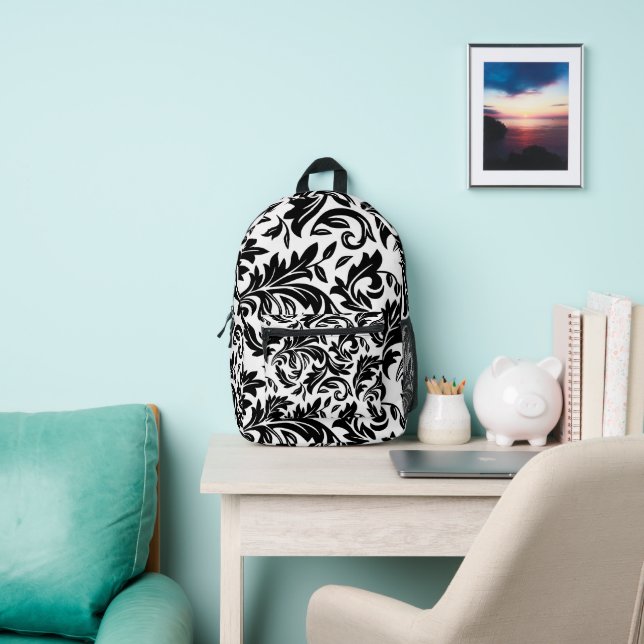 Dos Imprimé Imprimer le sac à coudre blanc - P0358 (Insitu)