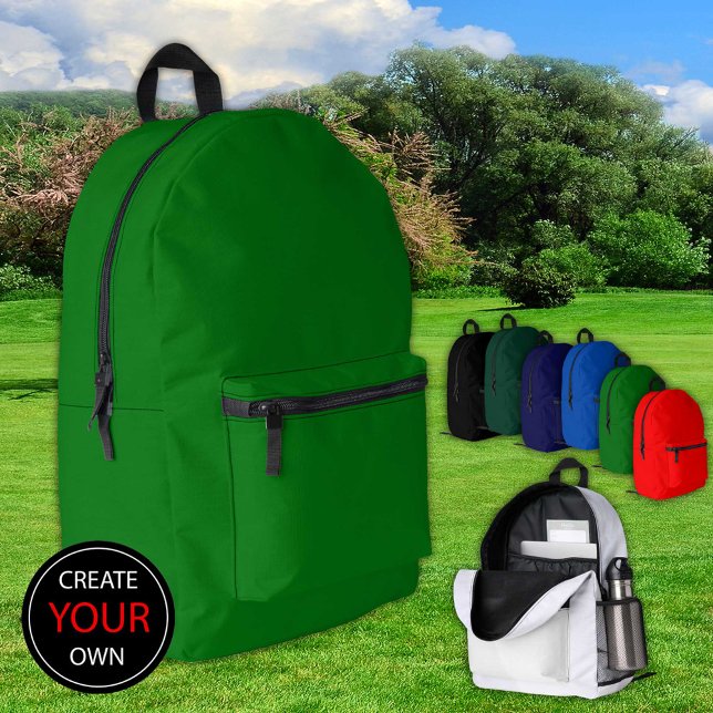 Dos Imprimé Pin vert frais sac à dos, sac / Personnaliser (Créateur téléchargé)