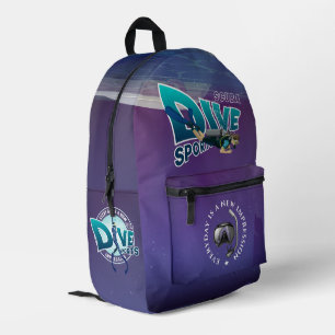 Dos Imprimé Plongée sous-marine Imprimer le sac à couture