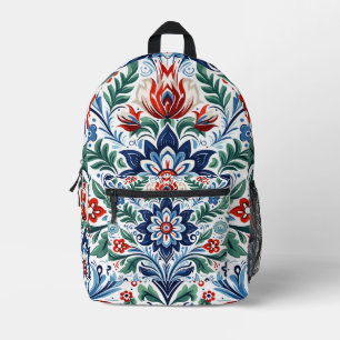 Dos Imprimé Poterie polonaise Imprimer Coupe Sac à coudre