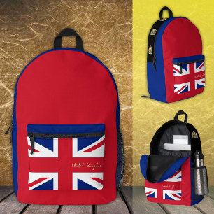 Dos Imprimé Royaume-Uni, sac à dos, drapeau britannique /Union