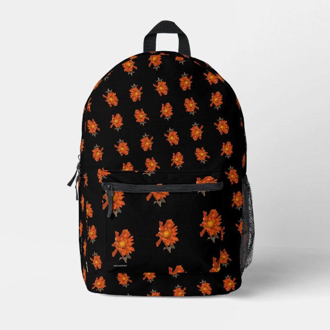 Dos Imprimé Sac à coudre avec impression de fleurs (Recto)