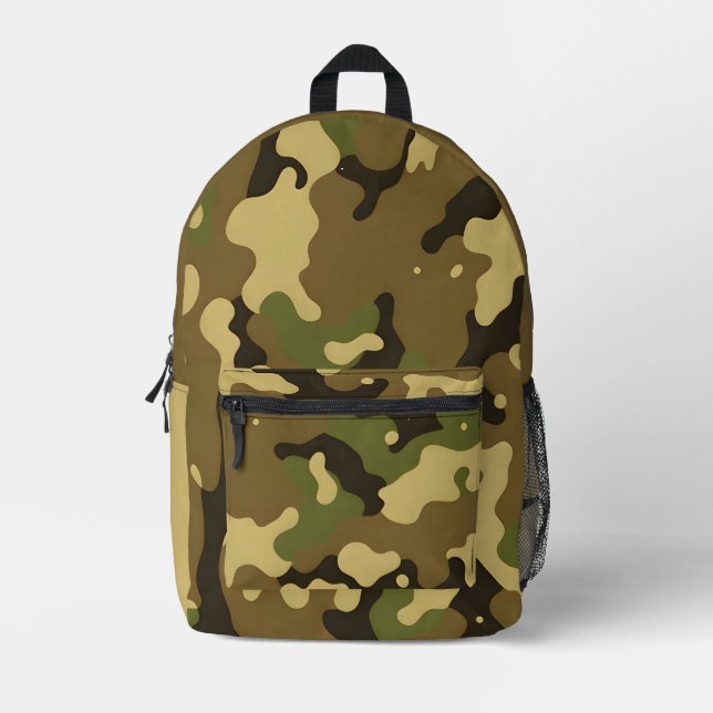 Dos Imprimé Sac à coudre Camo Abstrait pour impression (Recto)