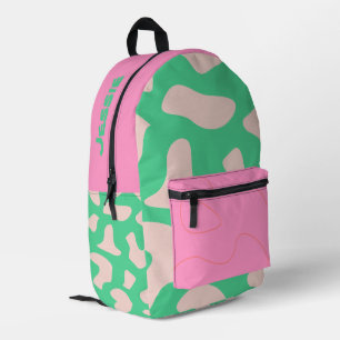 Dos Imprimé Sac à personnaliser avec impression de couleurs am