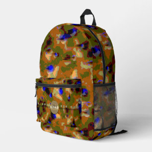 Dos Imprimé Sac Clutch Camouflage Imprimer Couper Sac À Coudre