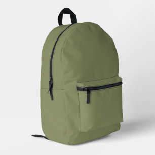 Dos Imprimé Tendance Couleur Rouge Vert Impression Coupe Sac à