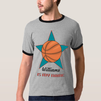 Dos personnalisé de T-shirt de basket-ball
