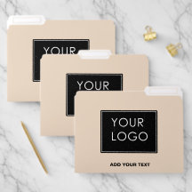 Entreprise Personnalisable Logo Moderne Beige