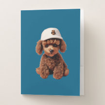 Dossier Poodle Tasse à Thé Blanche