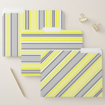 Rayures grises et jaunes